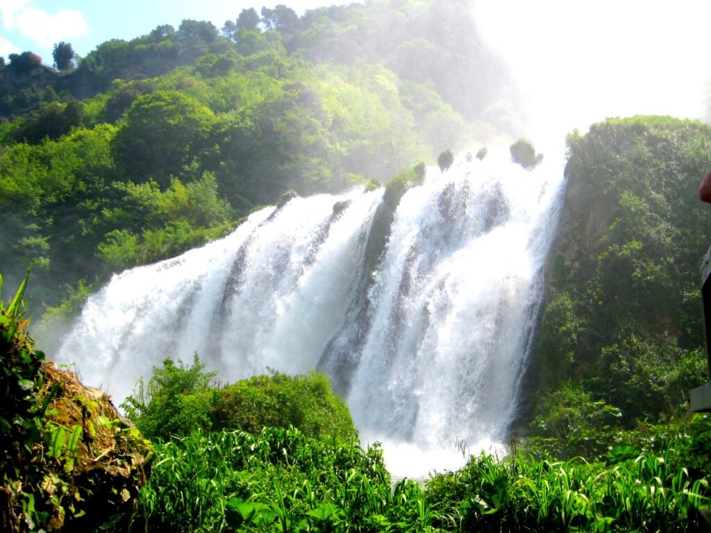 Best waterfall in italy