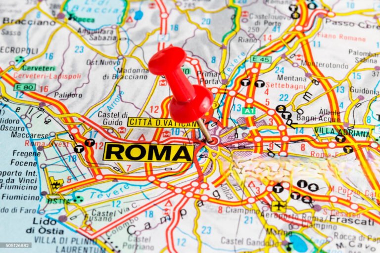 Rome Tourist Map